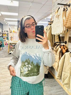 Vintage Stamp Crewneck