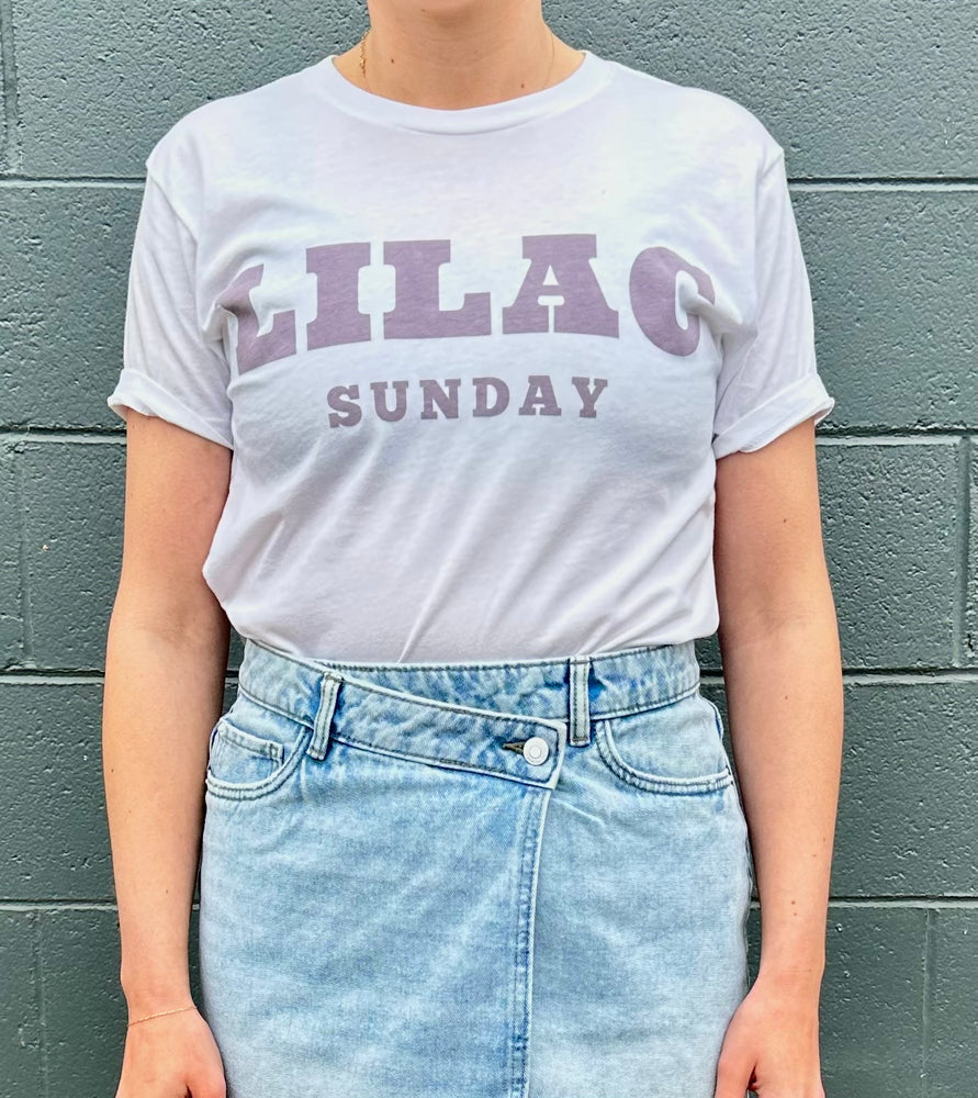 Lilac Sunday Co. White Tee