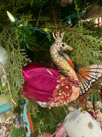 Fabric, Foam & Feather Swan Ornament