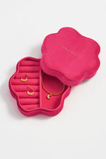 Wavy Box - Hot Pink Velvet