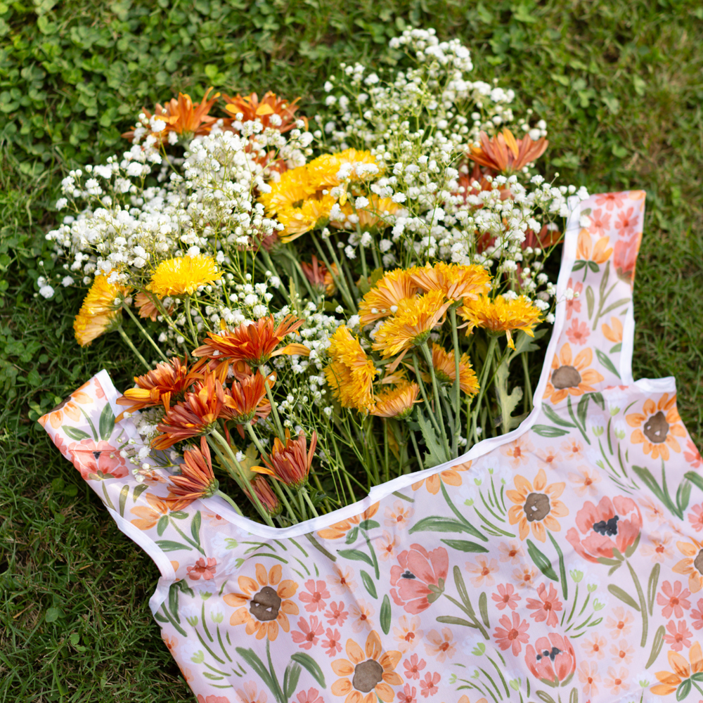 
            
                Load image into Gallery viewer, Sunny Poppies Reusable Bag
            
        