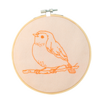Robin Hoop Embroidery Kit